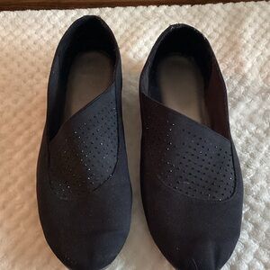 Black Slip-On Shoes
